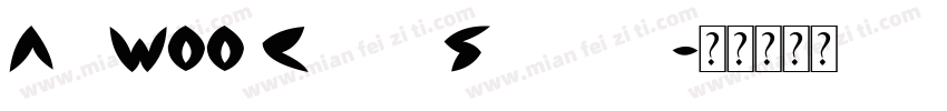 Air W00 Comp Semibol字体转换